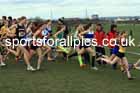 Junior Girls 2024 English Schools Cross Country Champs., Pontefract, March 16th.  Photo: David T. Hewitson/Sports for All Pics